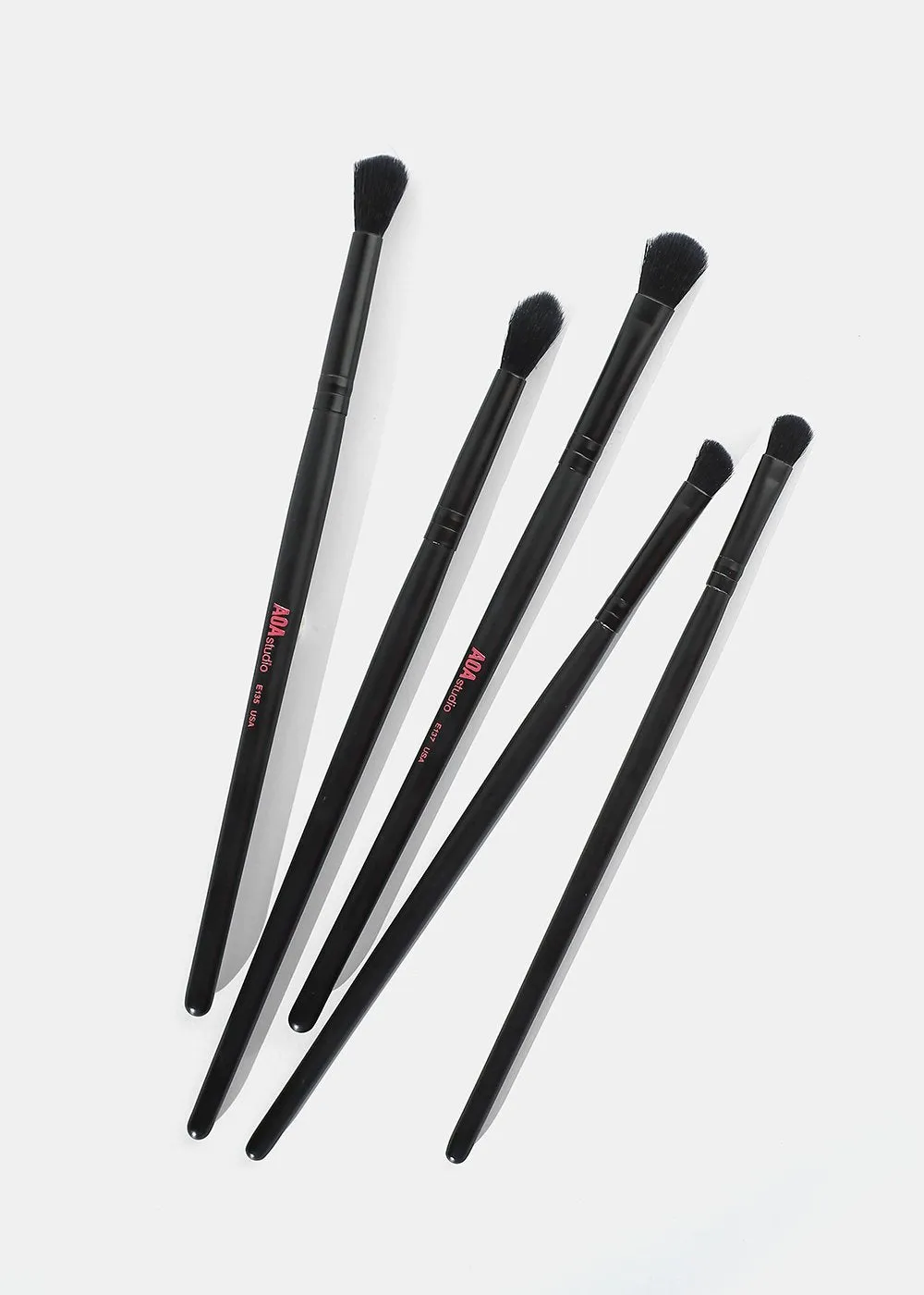 10-Piece Plush Faux Mink Brush Set