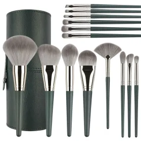 13Pcs-14Pcs Makeup Brushes Soft Fluffy Makeup Tools Cosmetic Powder Eye Shadow Foundation Blush Blending Beauty Make Up Brush