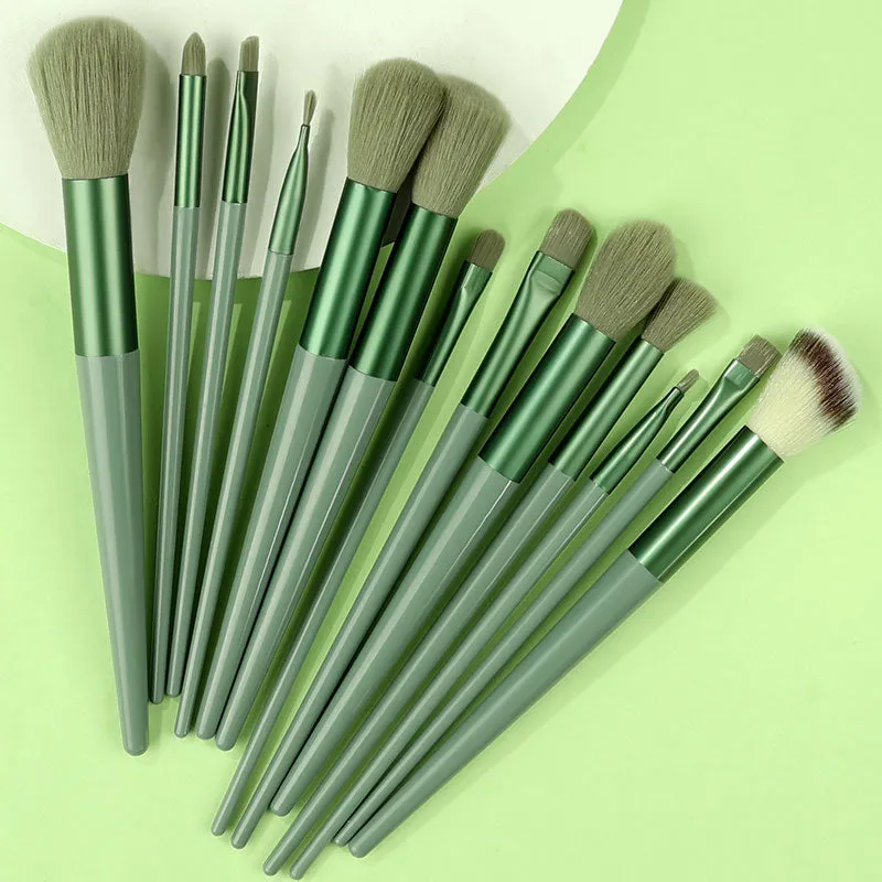 13Pcs-14Pcs Makeup Brushes Soft Fluffy Makeup Tools Cosmetic Powder Eye Shadow Foundation Blush Blending Beauty Make Up Brush