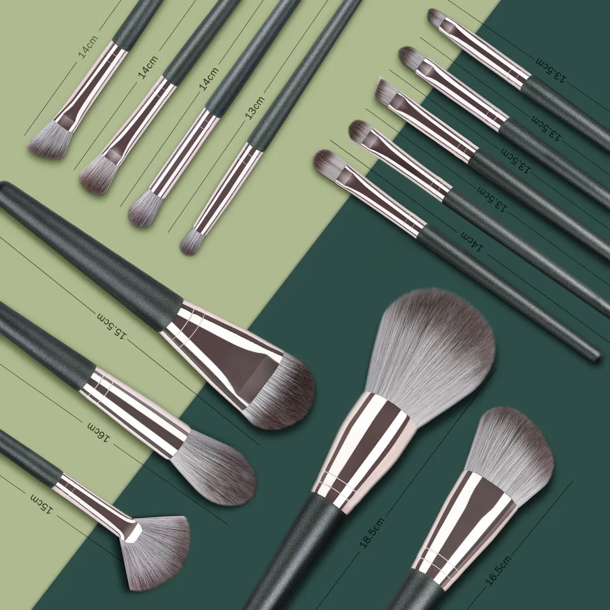 13Pcs-14Pcs Makeup Brushes Soft Fluffy Makeup Tools Cosmetic Powder Eye Shadow Foundation Blush Blending Beauty Make Up Brush