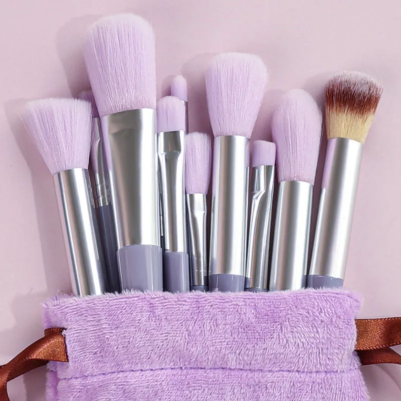13Pcs-14Pcs Makeup Brushes Soft Fluffy Makeup Tools Cosmetic Powder Eye Shadow Foundation Blush Blending Beauty Make Up Brush