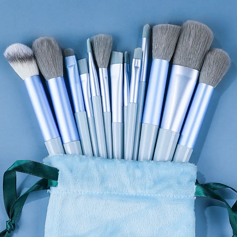 13Pcs-14Pcs Makeup Brushes Soft Fluffy Makeup Tools Cosmetic Powder Eye Shadow Foundation Blush Blending Beauty Make Up Brush