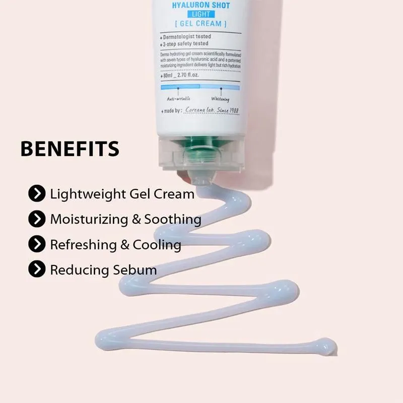 AMPLE:N Hyaluron Shot Light Gel Cream 80ml