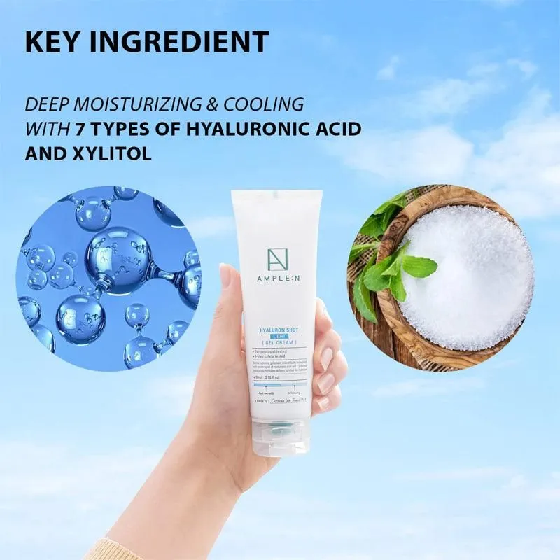 AMPLE:N Hyaluron Shot Light Gel Cream 80ml