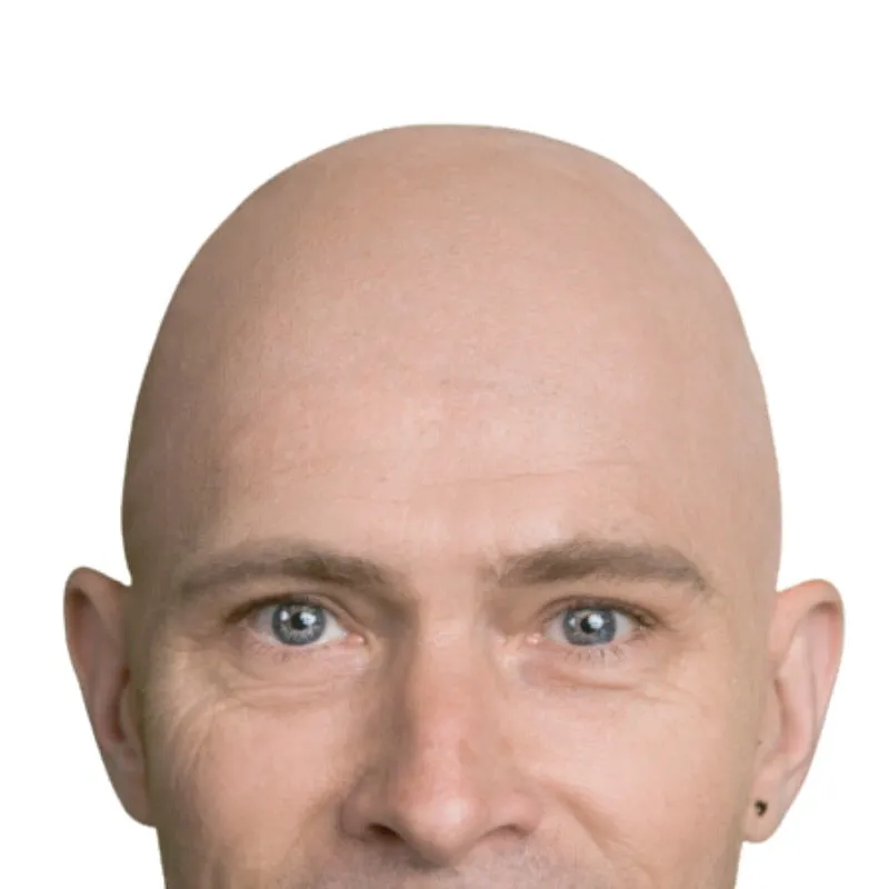 Bald Cap - Blush Pink - Black Label