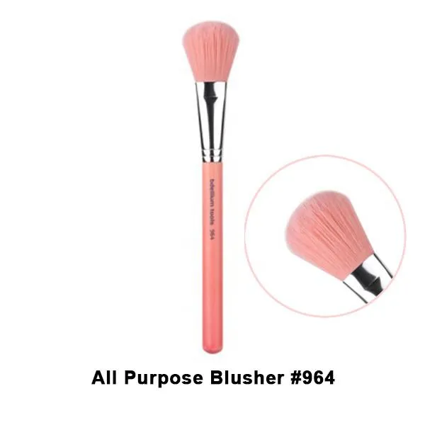Bdellium Tools Pink Bambu Brushes for Face