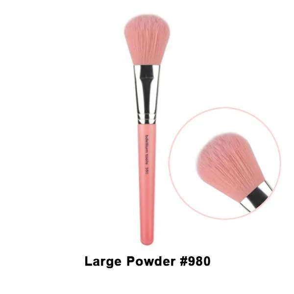 Bdellium Tools Pink Bambu Brushes for Face