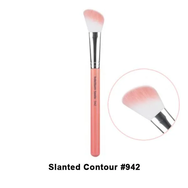 Bdellium Tools Pink Bambu Brushes for Face