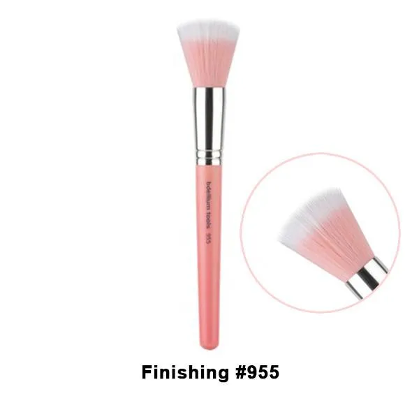 Bdellium Tools Pink Bambu Brushes for Face