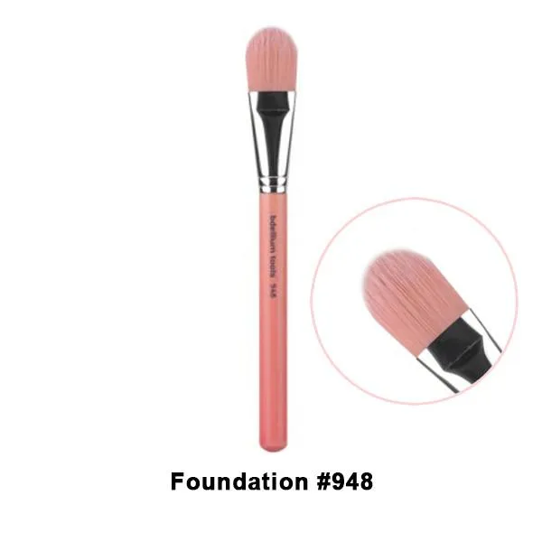 Bdellium Tools Pink Bambu Brushes for Face
