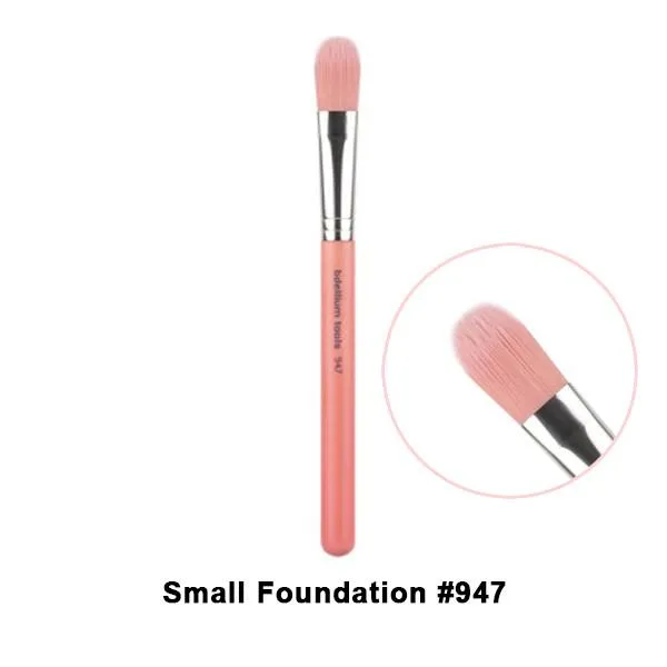 Bdellium Tools Pink Bambu Brushes for Face
