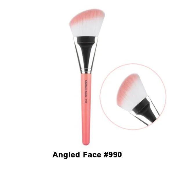 Bdellium Tools Pink Bambu Brushes for Face