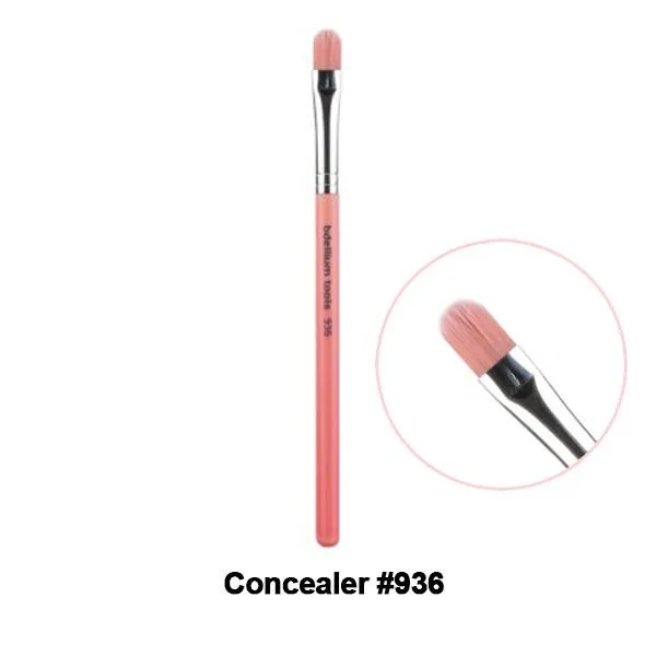 Bdellium Tools Pink Bambu Brushes for Face