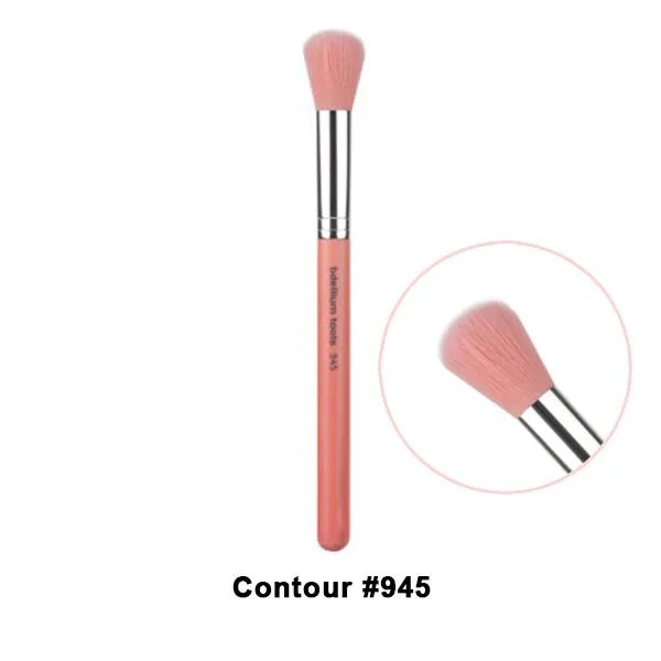Bdellium Tools Pink Bambu Brushes for Face
