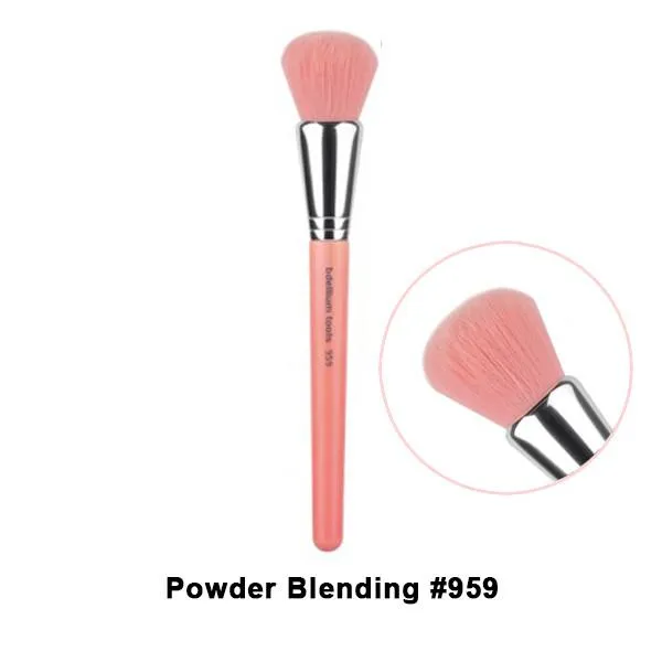 Bdellium Tools Pink Bambu Brushes for Face