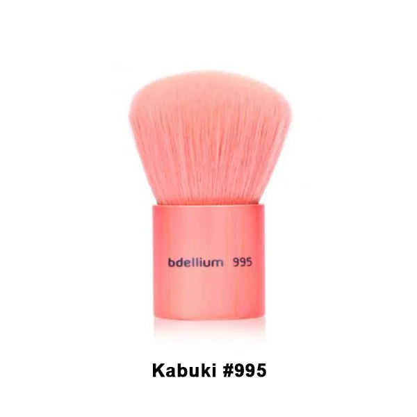 Bdellium Tools Pink Bambu Brushes for Face