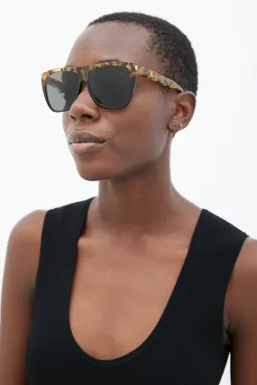 Black & Brown SL1 Oversized Square Sunglasses