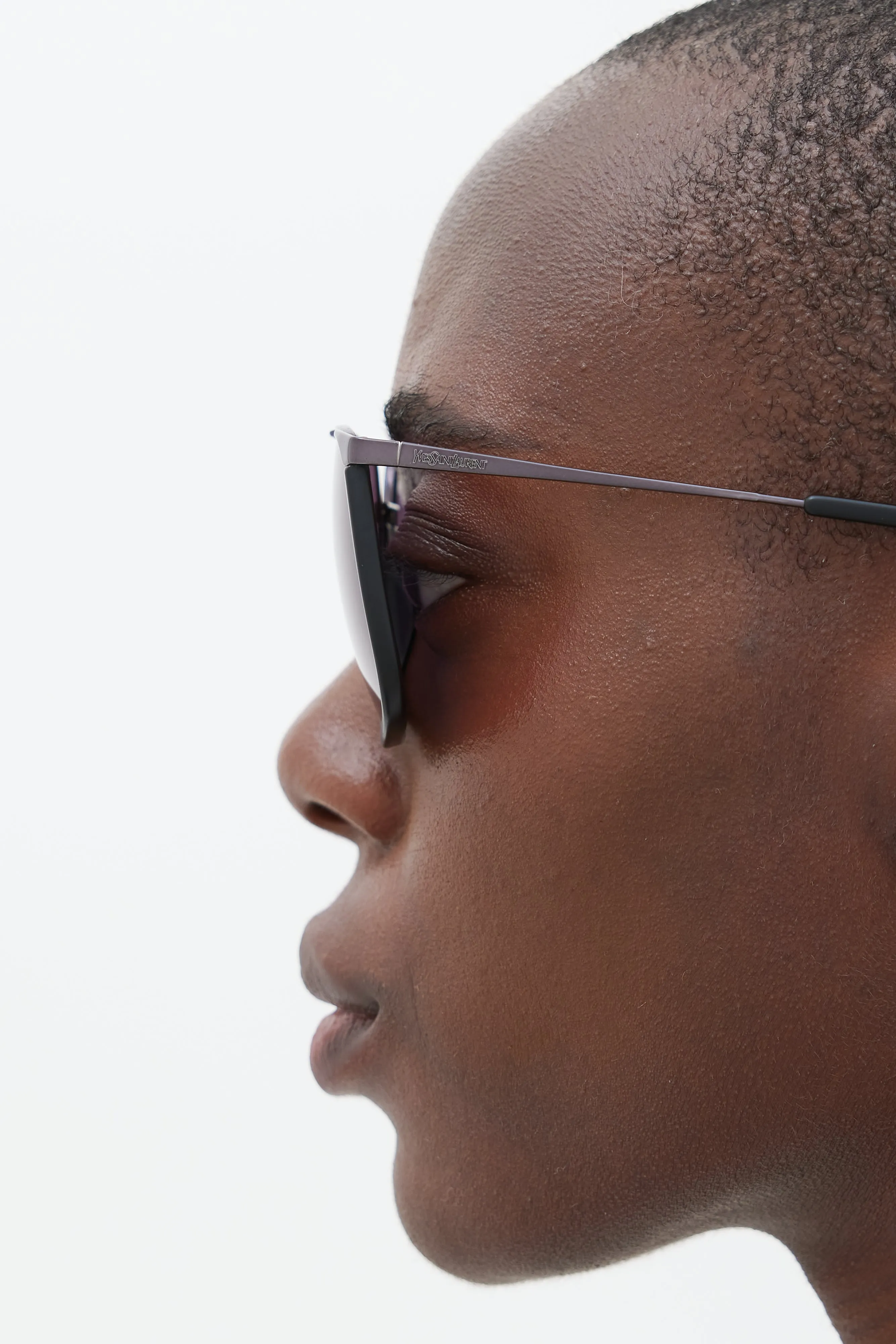 Black YSL2339S Aviator Sunglasses