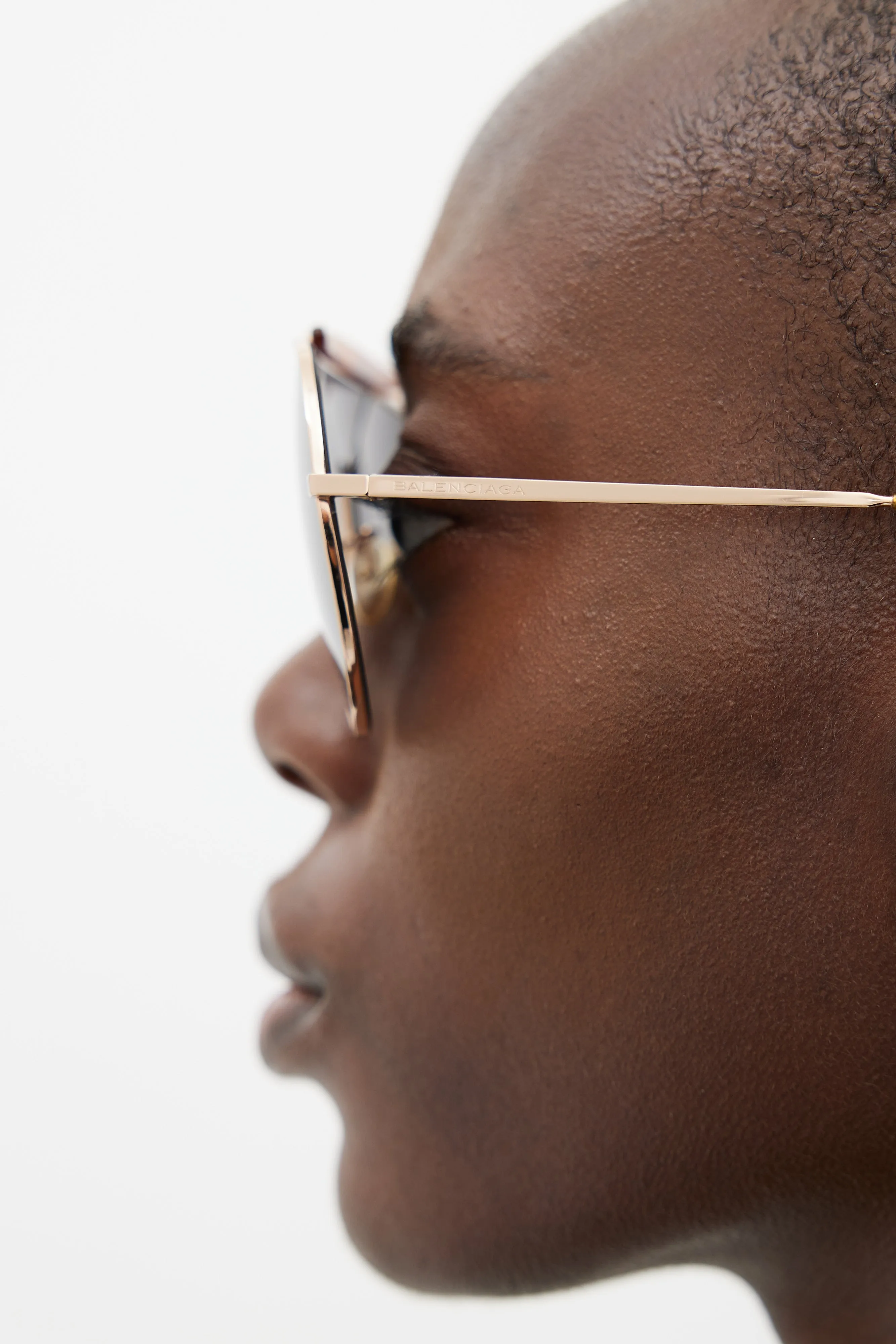 Brown & Gold BA31 28B Aviator Sunglasses