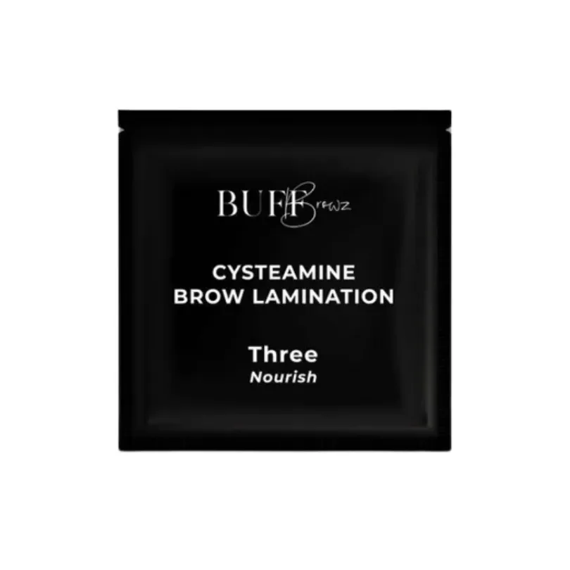 Buff Browz Cysteamine (BROW) Lamination Kit - Sachets ALL 3 Steps