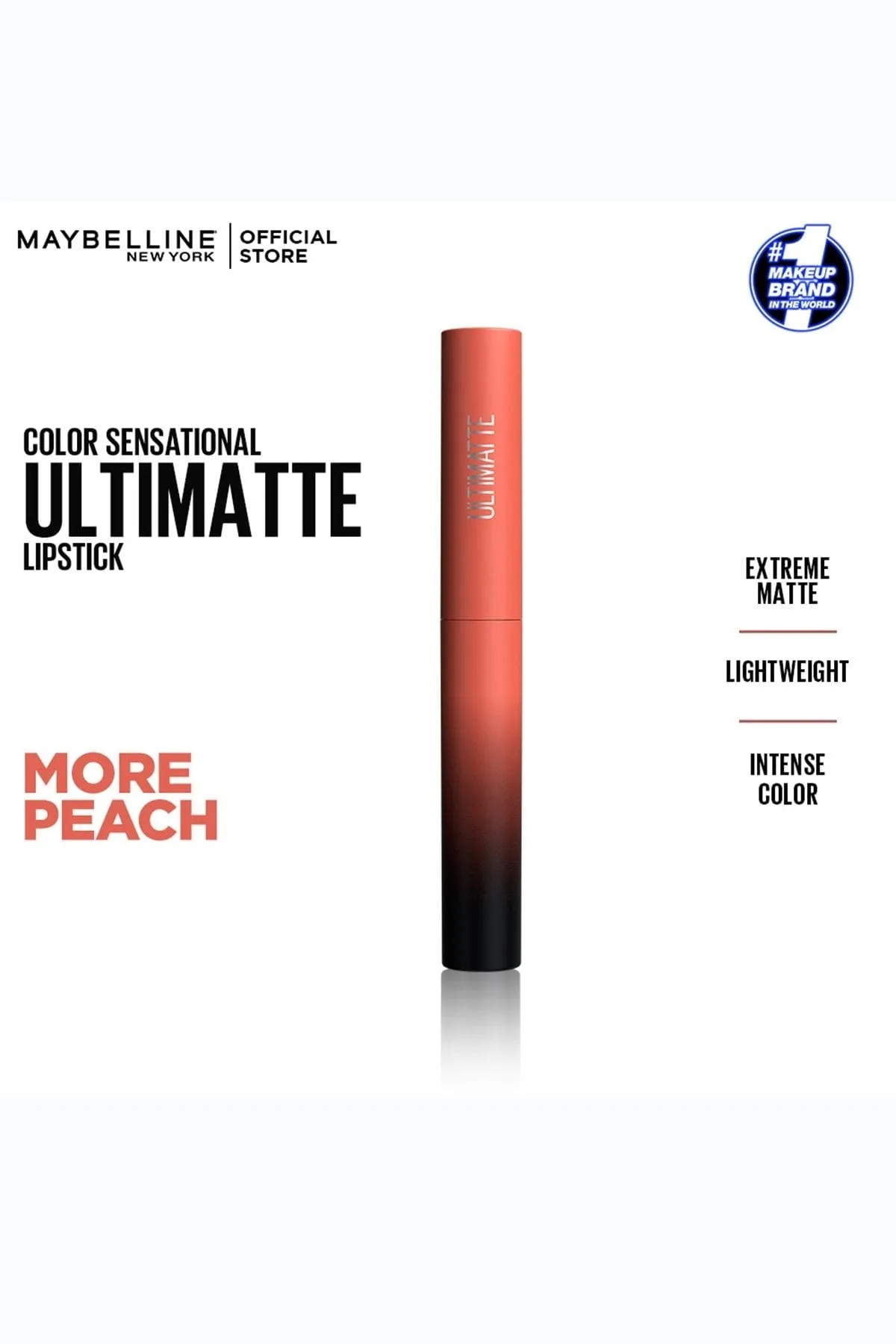 Color Sensational Ultimatte Lipstick - More Peach