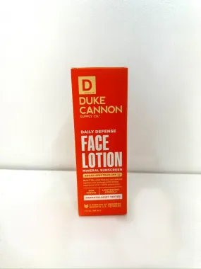 Duke Cannon Daily Defense Face Lotion