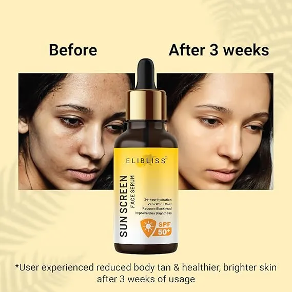 Elibliss Sun Screen Serum ( Pack of 2 )