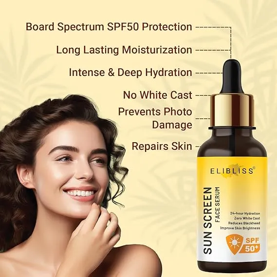 Elibliss Sun Screen Serum ( Pack of 2 )