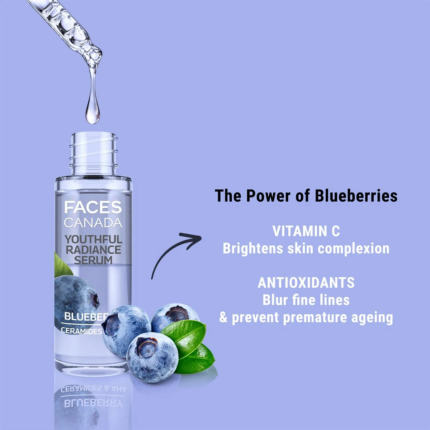 FC Youthful Radiance Serum Blueberry 27ml MRP 549