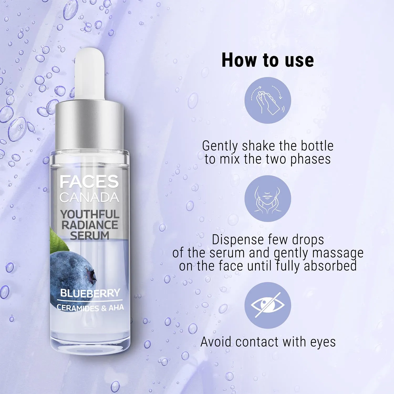 FC Youthful Radiance Serum Blueberry 27ml MRP 549
