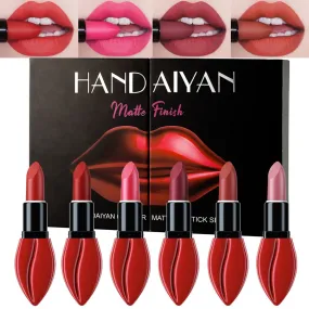 HANDAIYAN Big Mouth Nude Waterproof Long-Lasting Lip Stick