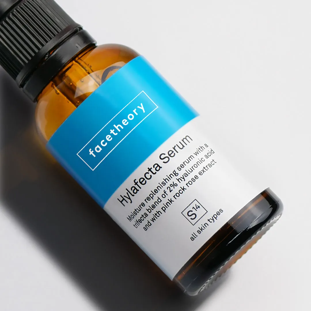 Hylafecta 2% Hyaluronic Acid Serum S14 with a Trifecta of Hyaluronic Acid and Pink Rock Rose Extract