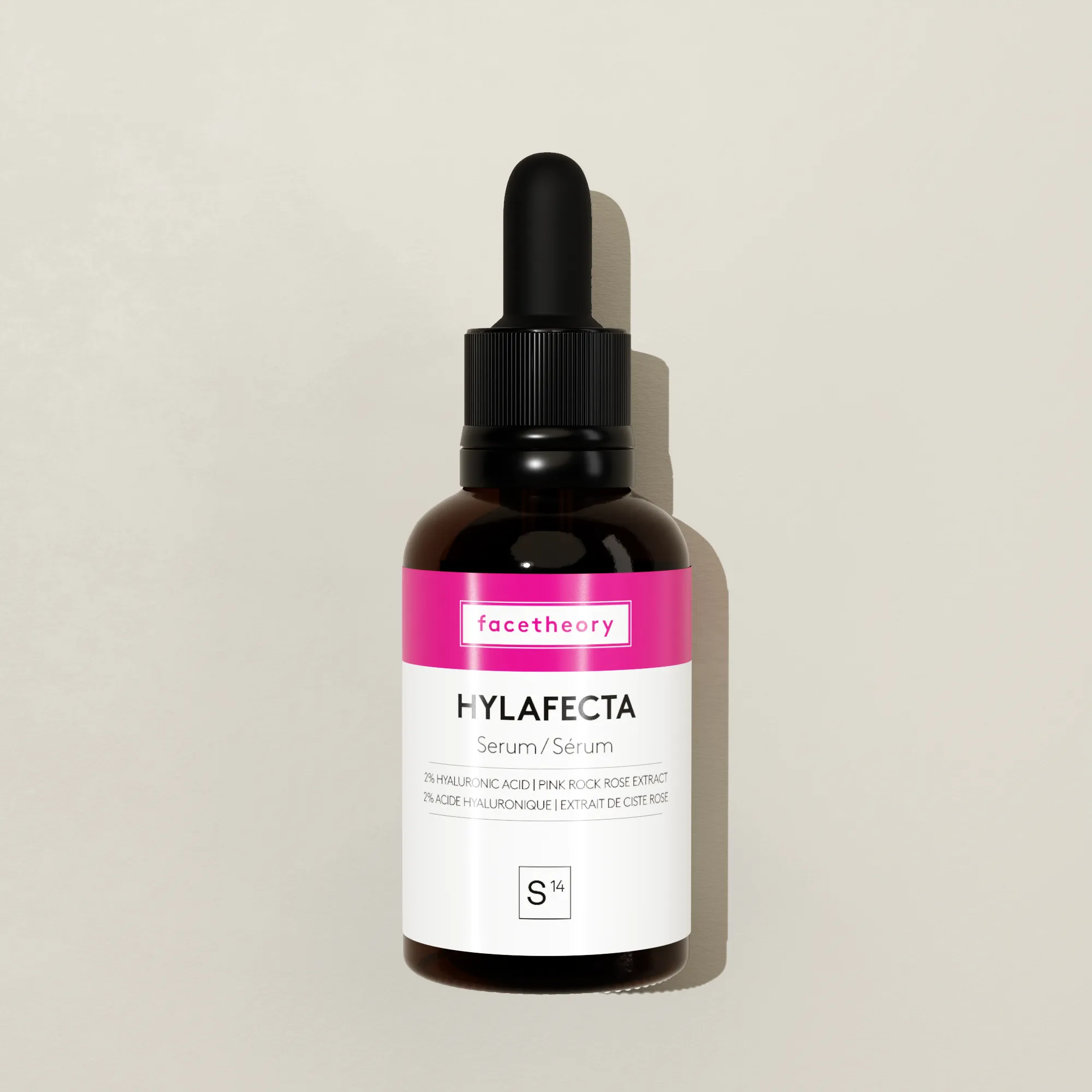 Hylafecta 2% Hyaluronic Acid Serum S14 with a Trifecta of Hyaluronic Acid and Pink Rock Rose Extract