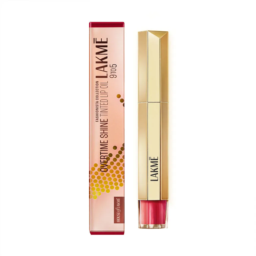 Lakmē 9to5 Overtime Shine Tinted Lip Oil