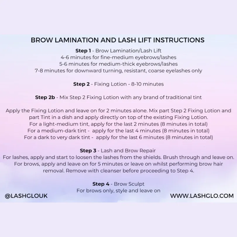 Lash Glo BROW Lift - Step 1 30ml