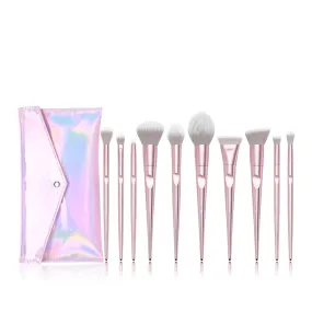 Luxury 10 Pcs Brush Set with Bag T260 CB003