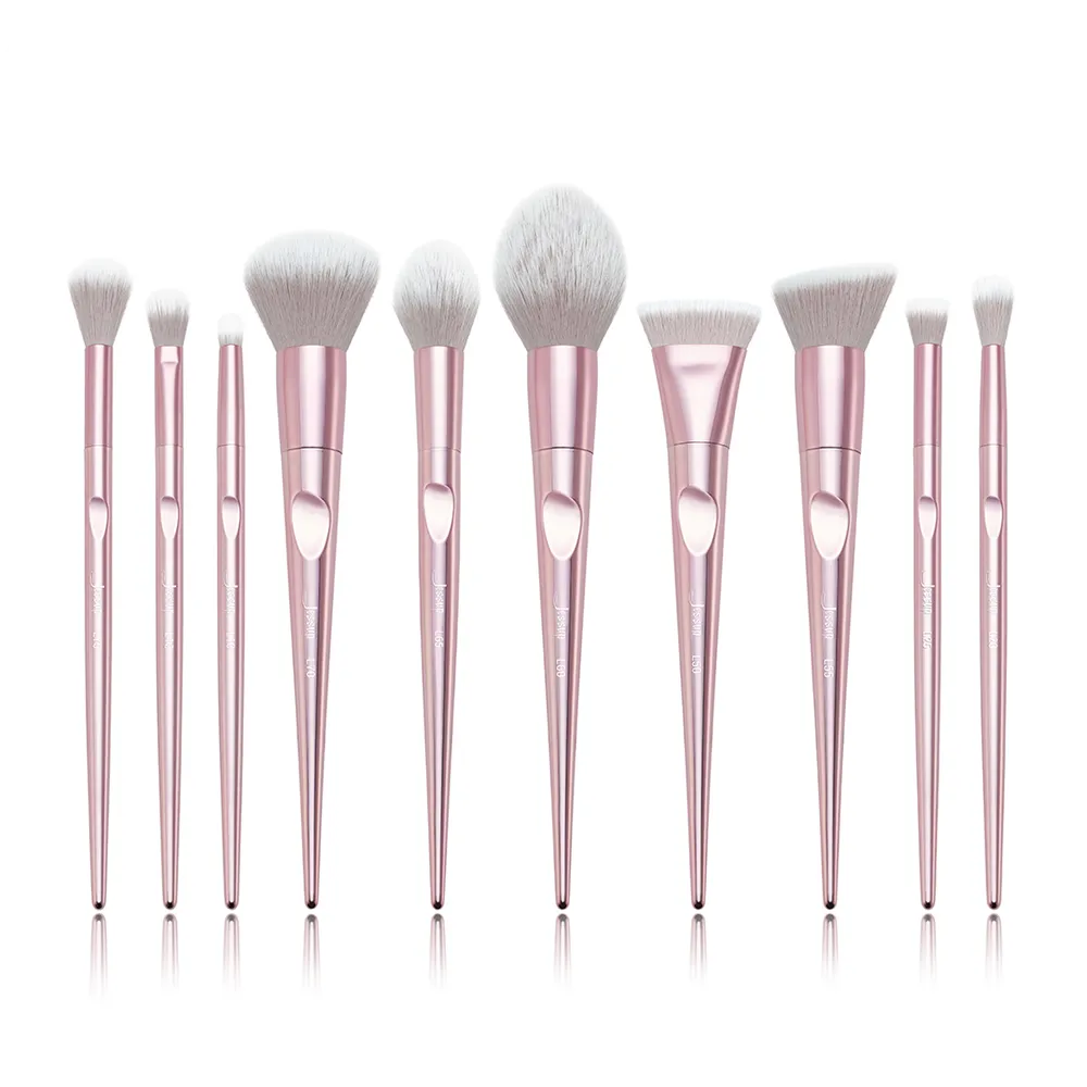Luxury 10 Pcs Makeup Brush Set T260