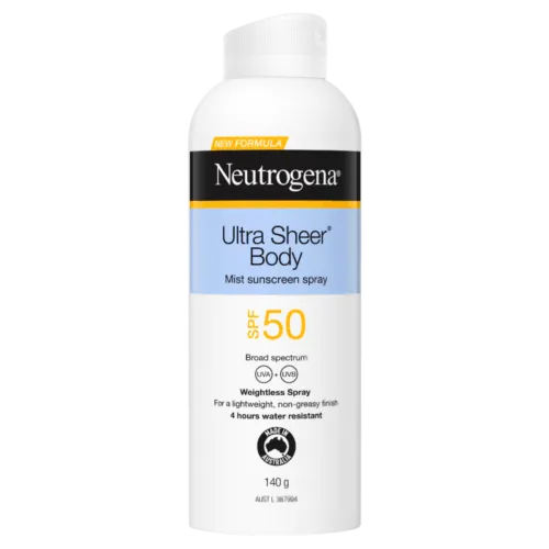 Neutrogena Ultra Sheer Body Mist Spf50  140g