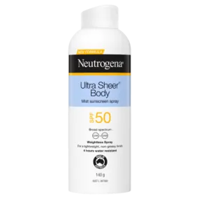 Neutrogena Ultra Sheer Body Mist Spf50  140g