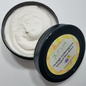 Orange and Lemongrass Whipped Shea Body Butter