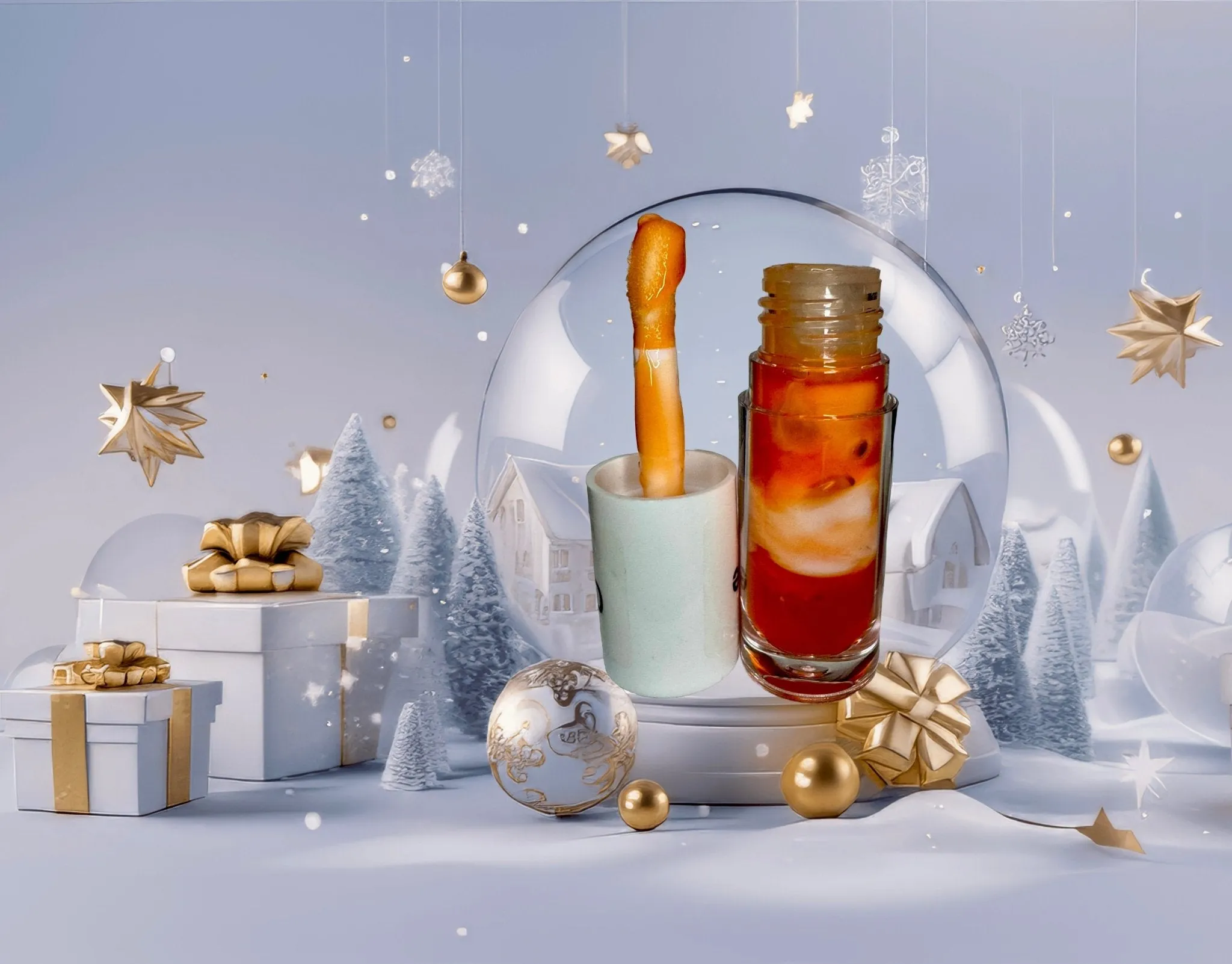 “Orange Crème” Lightweight Lip Gloss