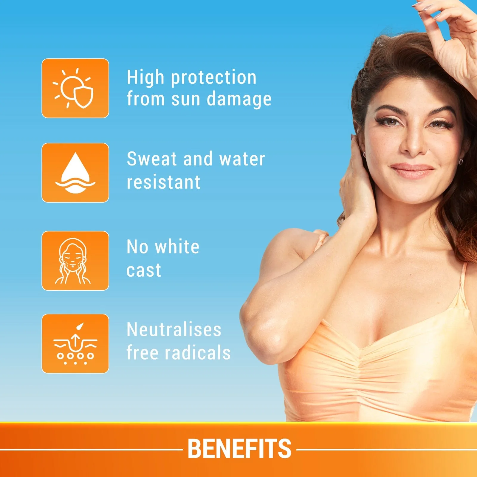 Safe Sun Sports Daily-Defence UV Block Sunscreen SPF 50 