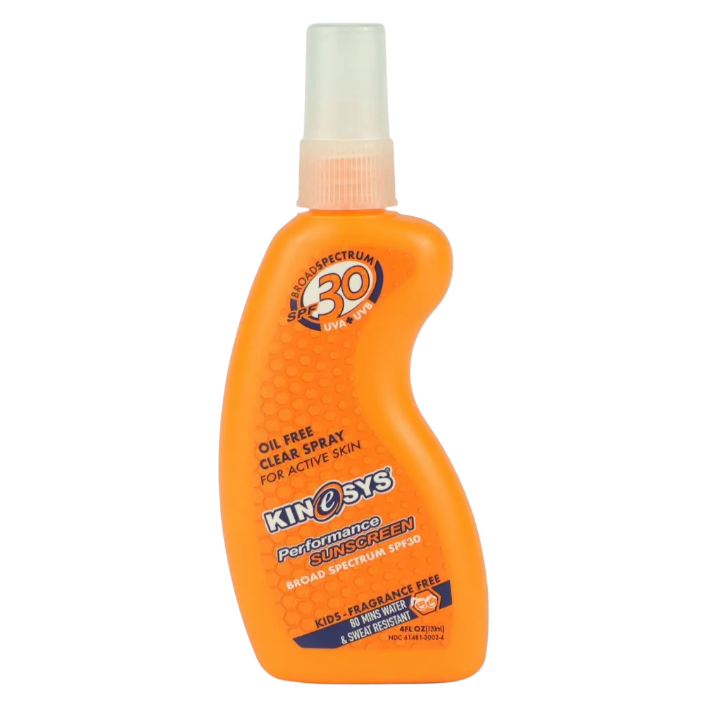 SPF 30 KIDS Fragrance Free KINeSYS Spray Sunscreen 4oz