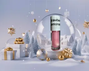 “Strawberry Lemonade” Lightweight Lip Gloss