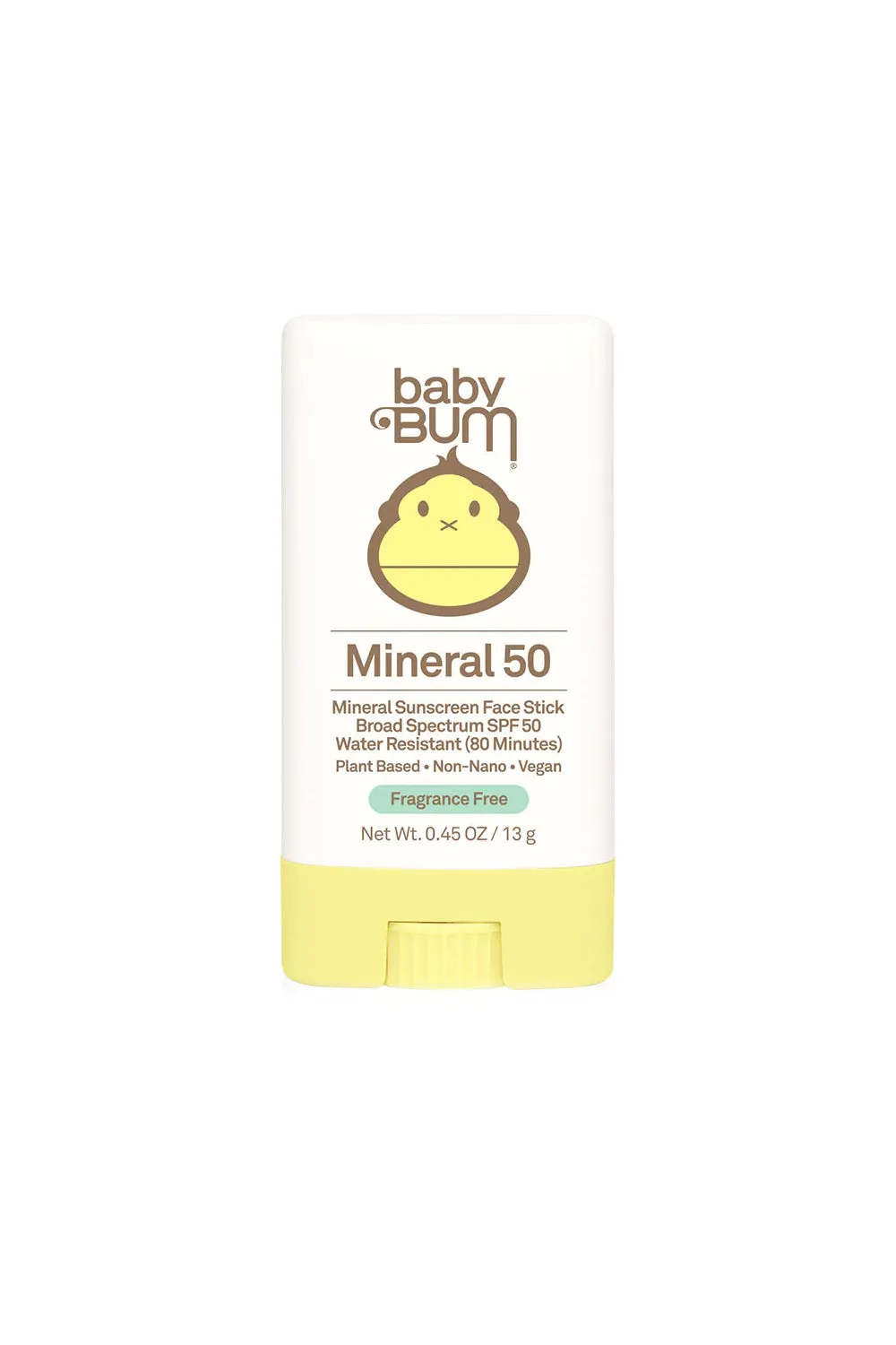 Sun Bum Baby Bum SPF 50 Mineral Sunscreen Face Stick