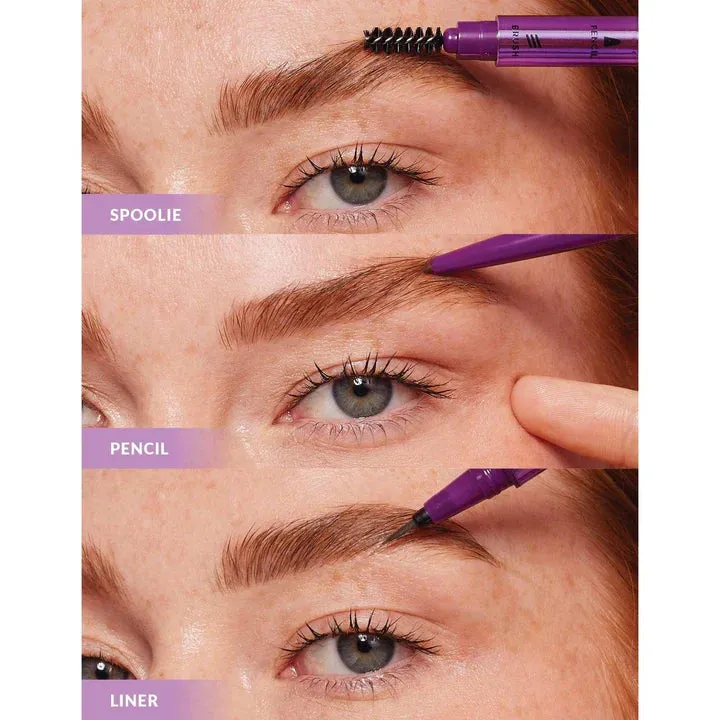 THE QUICK FLICK Quick Brow 2-in-1 Brow Pencil and Liner - Light