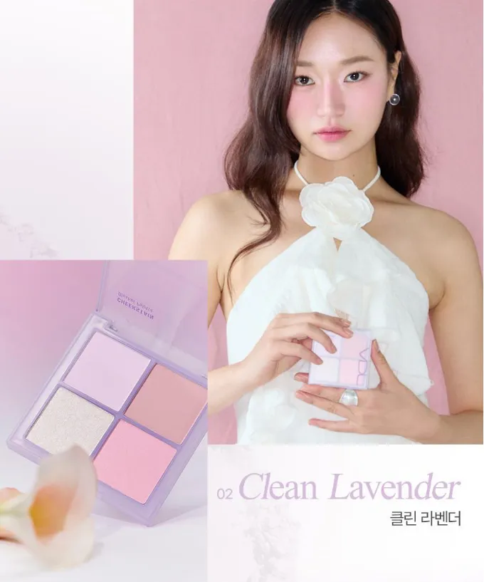 VDL Cheek Stain Blusher Palette 10g