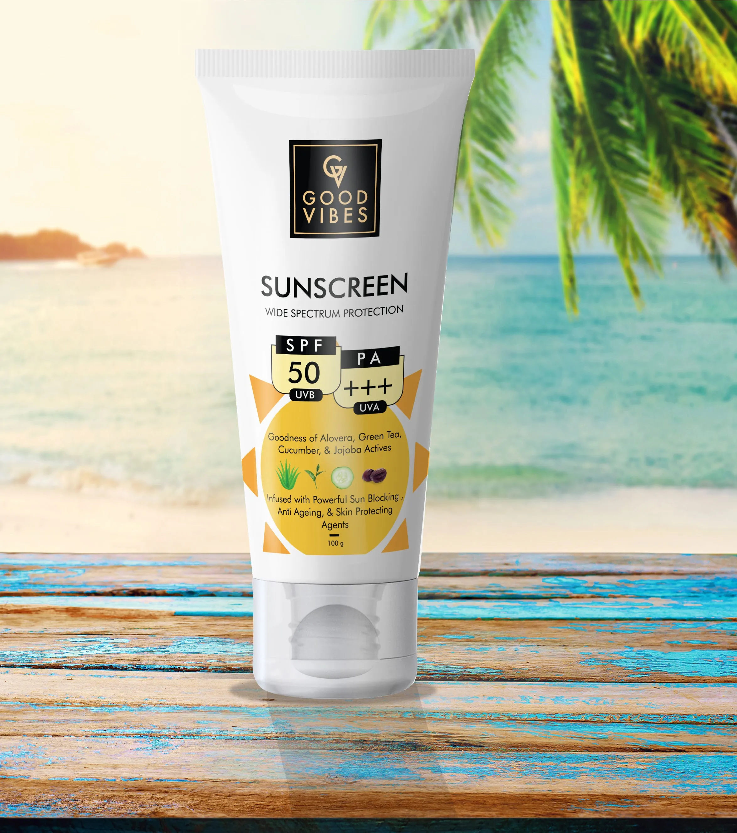 Wide Spectrum Protection Sunscreen with SPF 50
