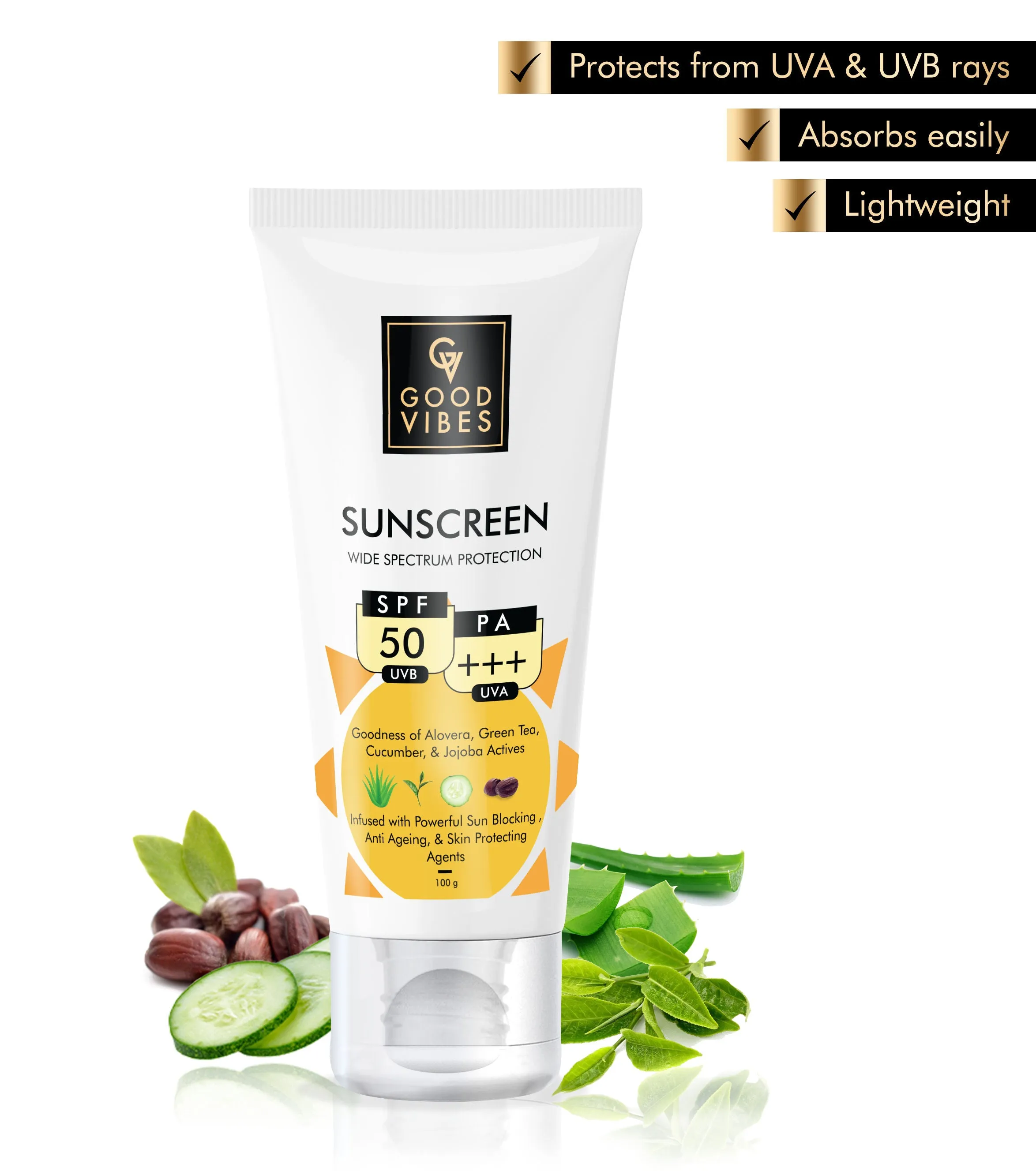 Wide Spectrum Protection Sunscreen with SPF 50